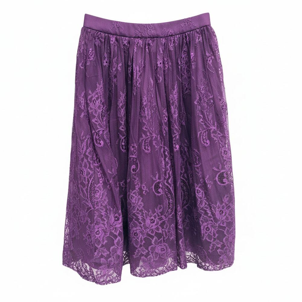 Alice + Olivia Purple Skirt